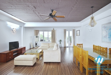 Spacious two bedrooms apartment for rent in Nhat Chieu street, Tay Ho